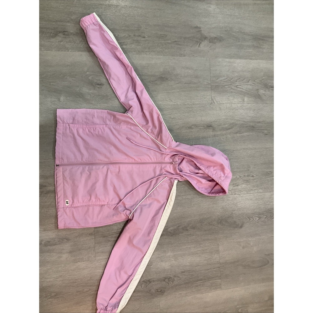 Abercrombie & Fitch Pink Anorak Hooded Jacket Medium